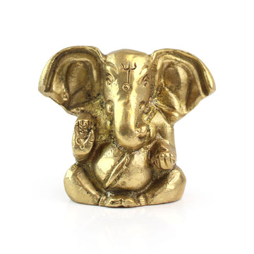 Ganesha Brass Statue